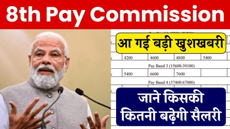 8th Pay Commission Salary: कर्मचारियों के लिए आई बड़ी खुशखबरी, इतनी ज्यादा मिलेगी सैलरी