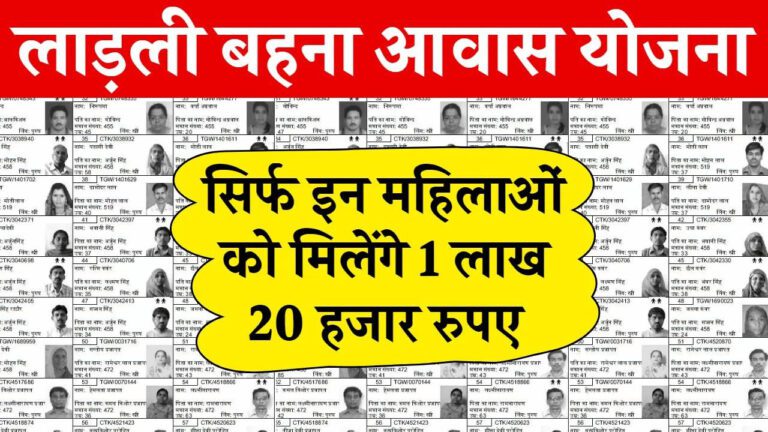 Ladli Behna Awas Yojana List