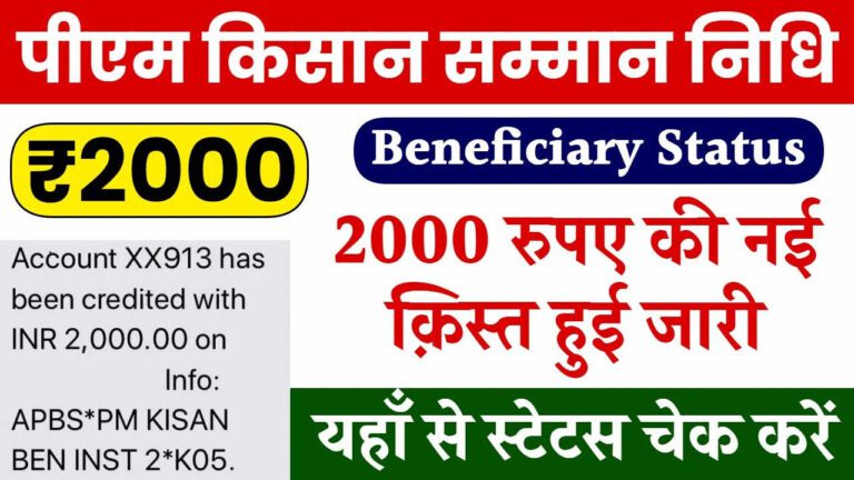 PM Kisan Beneficiary Status