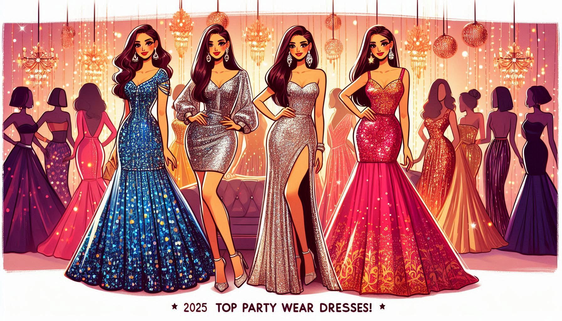 Party Wear Dresses for Girls | Stylish & Trendy Dresses Online